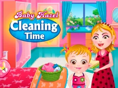 თამაში Baby Hazel Cleaning Time ონლაინ