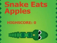 თამაში Snake Eats Apples ონლაინ