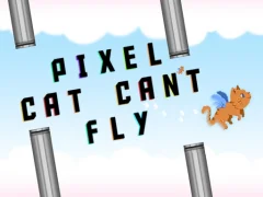 თამაში Pixel cat can't fly ონლაინ