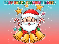 თამაში Easy Santa Coloring Pages ონლაინ