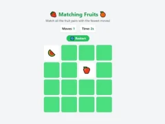 თამაში Matching Fruits ონლაინ
