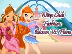 თამაში Winx Club Fashion: Bloom vs Flora ონლაინ