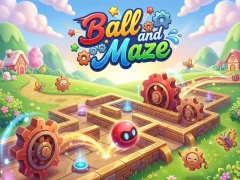 თამაში Ball and Maze ონლაინ