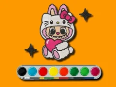 თამაში Labubu Coloring Adventure ონლაინ