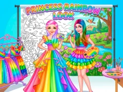 თამაში Princess Rainbow Look ონლაინ