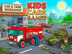 თამაში Kids Cars Games ონლაინ