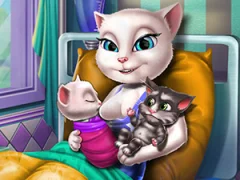 თამაში Angela Twins Birth ონლაინ