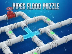 თამაში Pipes Flood Puzzle ონლაინ