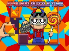 თამაში Sprunki Puzzle Time ონლაინ