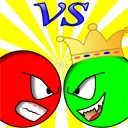 თამაში Red ball vs green king ონლაინ