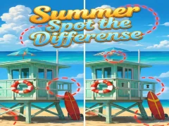 თამაში Summer Spot the Differense ონლაინ