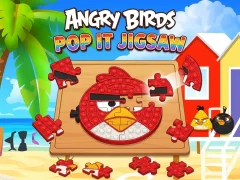 თამაში Angry Birds Pop It Jigsaw ონლაინ