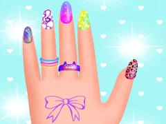 თამაში LOL Dolls Nail Salon ონლაინ