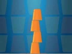 თამაში Cups Tower Builder ონლაინ