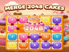 თამაში Merge 2048 cakes ონლაინ
