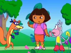 თამაში Dora The explorer  Crocodile Lake ონლაინ