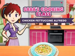 თამაში Sara's Cooking Class: Chicken Fettuccine Alfredo ონლაინ