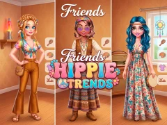 თამაში Friends Hippie Trends ონლაინ