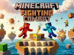 თამაში Minecrafts Fighting Combat ონლაინ