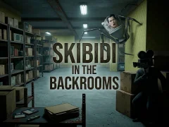 თამაში Skibidi In The Backrooms ონლაინ