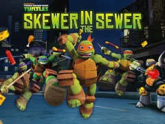 თამაში Teenage Mutant Ninja Turtles: Skewer in the Sewer ონლაინ