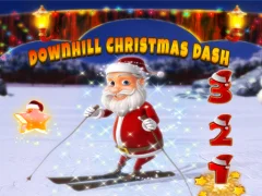 თამაში Downhill Christmas Dash ონლაინ