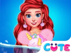 თამაში Princess Turned Into Mermaid ონლაინ