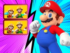 თამაში Mario spot The Differences ონლაინ