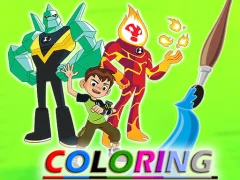 თამაში Ben 10 Coloring ონლაინ