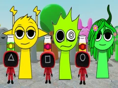 თამაში Squid Sprunki Tap 2 ონლაინ