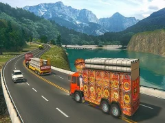 თამაში Indian Cargo Truck Gwadar Port Game ონლაინ