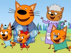 თამაში Cat Family Educational Games ონლაინ