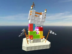 თამაში Castle Destruction Blocks ონლაინ