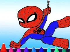 თამაში Spiderman Coloring book ონლაინ