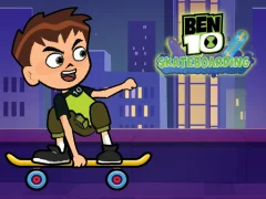 თამაში Ben 10 Skateboarding ონლაინ