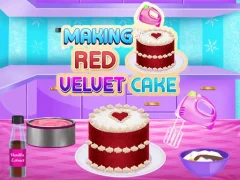 თამაში Making Red Velvet Cake ონლაინ