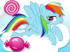 თამაში Pony Candy Run ონლაინ