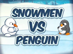 თამაში Snowmen vs Penguin ონლაინ