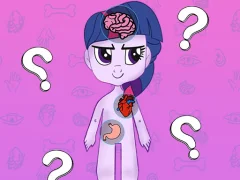 თამაში My Little Pony Learning The Body ონლაინ