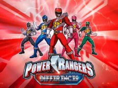 თამაში  Power Rangers Differences ონლაინ