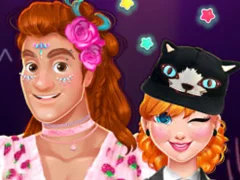 თამაში Couples Outfit Change Challenge ონლაინ
