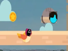 თამაში Squid Bird Jump 2D ონლაინ
