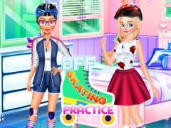 თამაში BFF Skating Practice ონლაინ