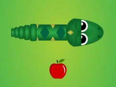 თამაში Snake Eats Apple ონლაინ
