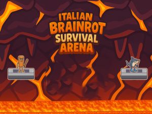 თამაში იტალიური Brainrot Survival Arena ონლაინ