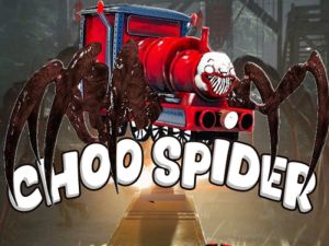 თამაში Choo Choo Spider Monster Train ონლაინ