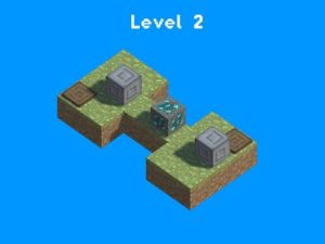 თამაში ბლოკი Pusher Voxel World 3D ონლაინ