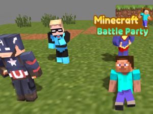 თამაში Minecraft Battle Party ონლაინ