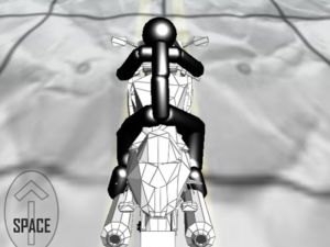 თამაში Stickman zombie მოტოციკლეტის რბოლა ონლაინ