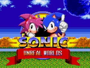 თამაში Sonic Unreal Worlds ონლაინ